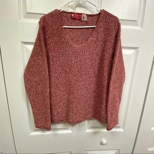 Vintage Heathered knitted sweater Small